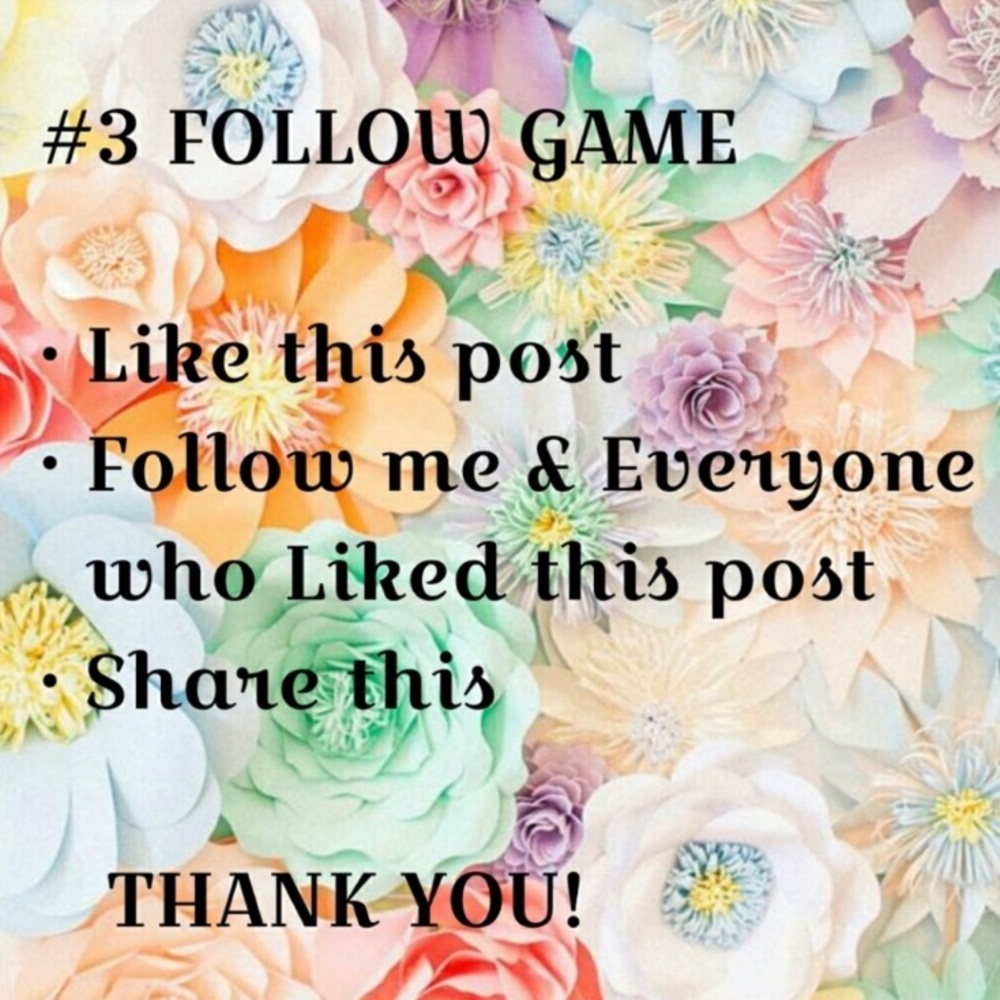 Follow Game 🥰 - Picture 2 of 2